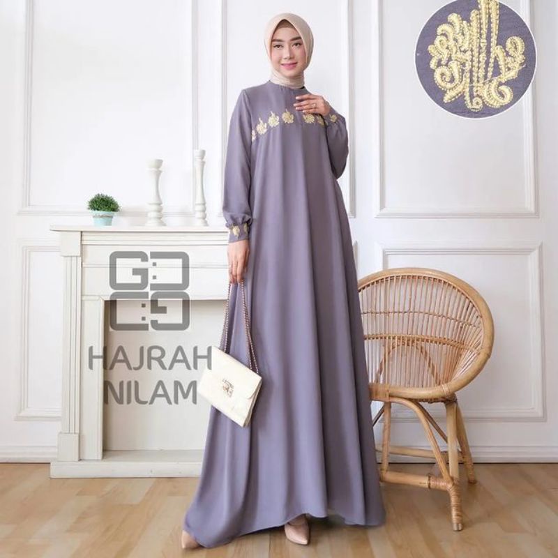 Hijrah Nilam Gamis Guzel Original Premium Gamis Toyobo