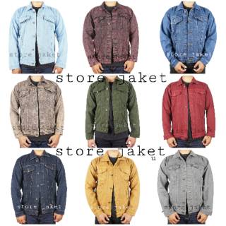 54 Desain Jaket Jeans Keren Terbaik