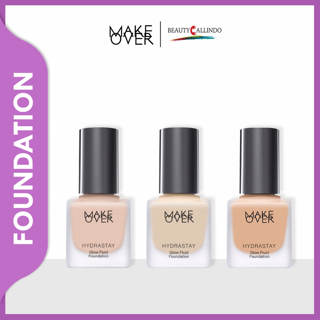 Make Over Hydrastay Glow Fluid Foundation 35ml