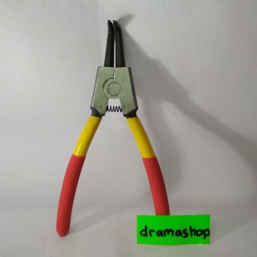 Tang Spi Buka Snapring Snap Ring Plier Bent Internal Bengkok