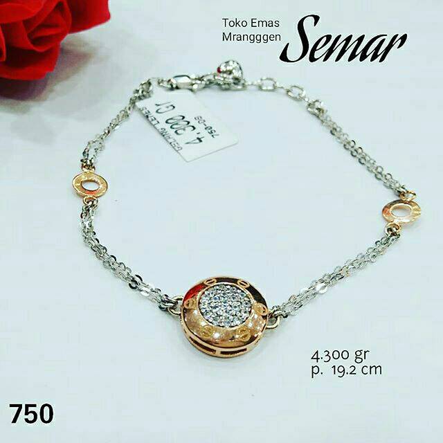 Gelang Regal Putih Cartier