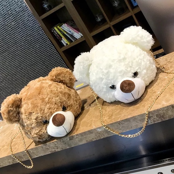 TAS SLING BAG BONEKA TEDY BEAR
