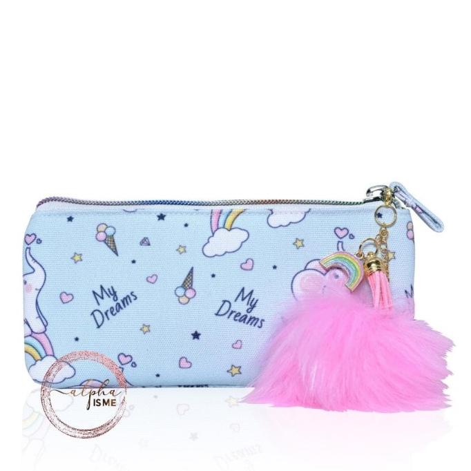 

BAYAR DITEMPAT Dreamy Elephants / Tempat Pensil / Pensil Case Pom Pom & Charm/TEMPAT PENSIL AESTHETIC/TEMPAT PENSIL ANAK PEREMPUAN/TEMPAT PENSIL LUCU/TEMPAT PENSIL 3D/TEMPAT PENSIL TRANSPARAN/TEMPAT PENSIL LUCU/TEMPAT PENSIL KOREA/TEMPAT PENSIL