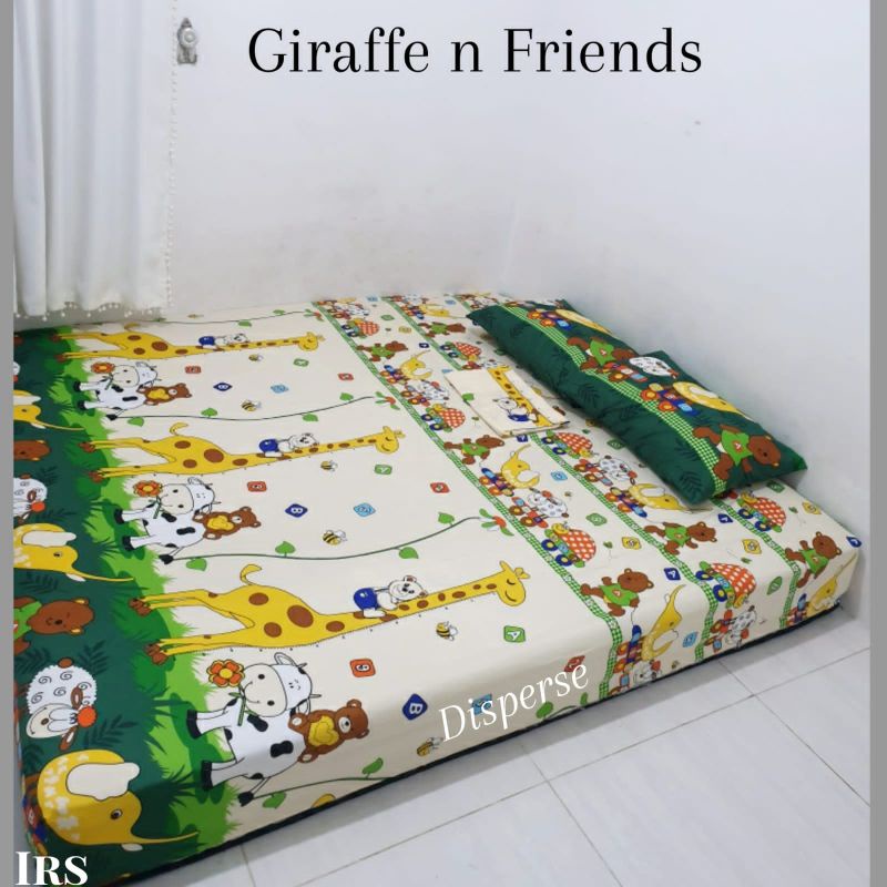 Sprei Jerapah Seprei Hewan Lucu Seprei Homemade Seprei Murah Seprai Motif Hewan