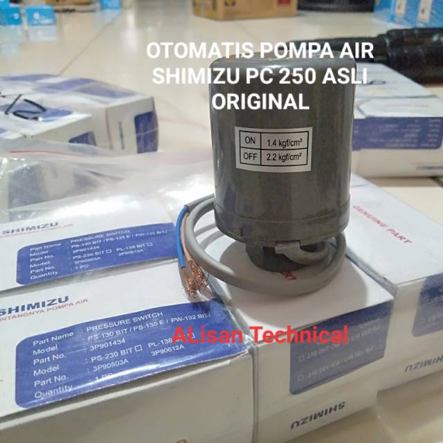 Otomatis pompa air Shimizu PC 250 asli ORIGINAL