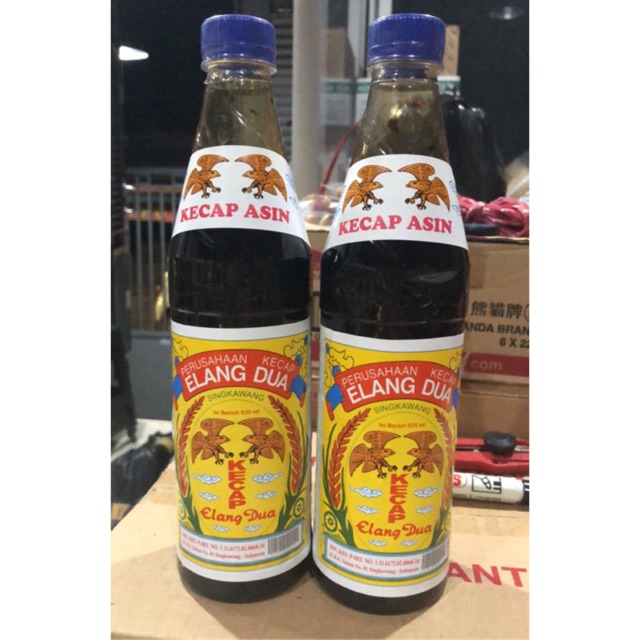 

Kecap Asin Singkawang Elang Dua 620ml
