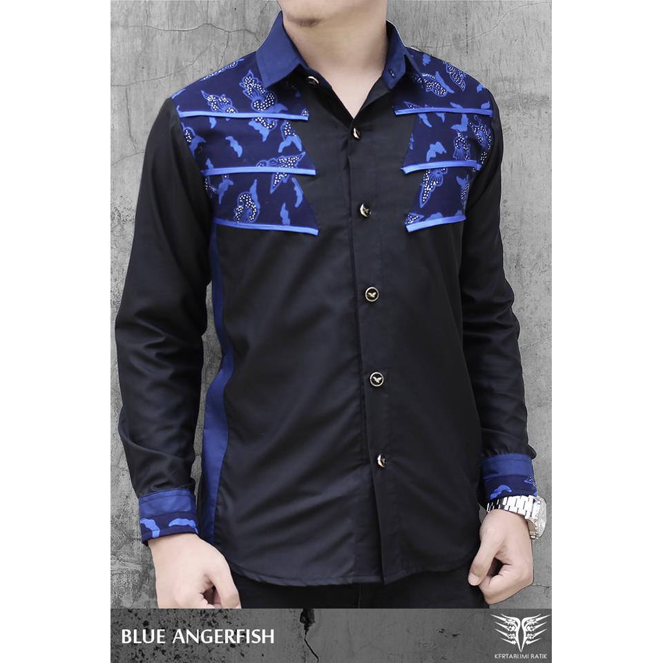 BATIK KERTABUMI JOGJAKARTA - KODE BLUE ANGERFISH