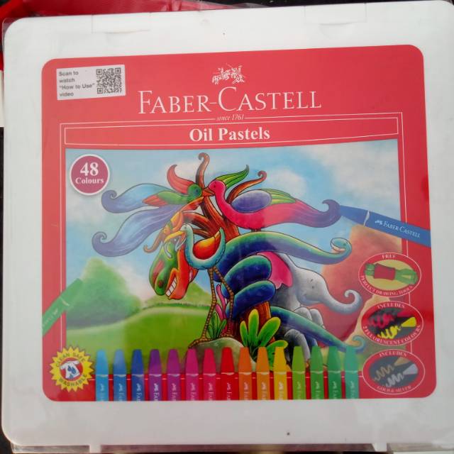 

Crayon faber Castell 48 warna