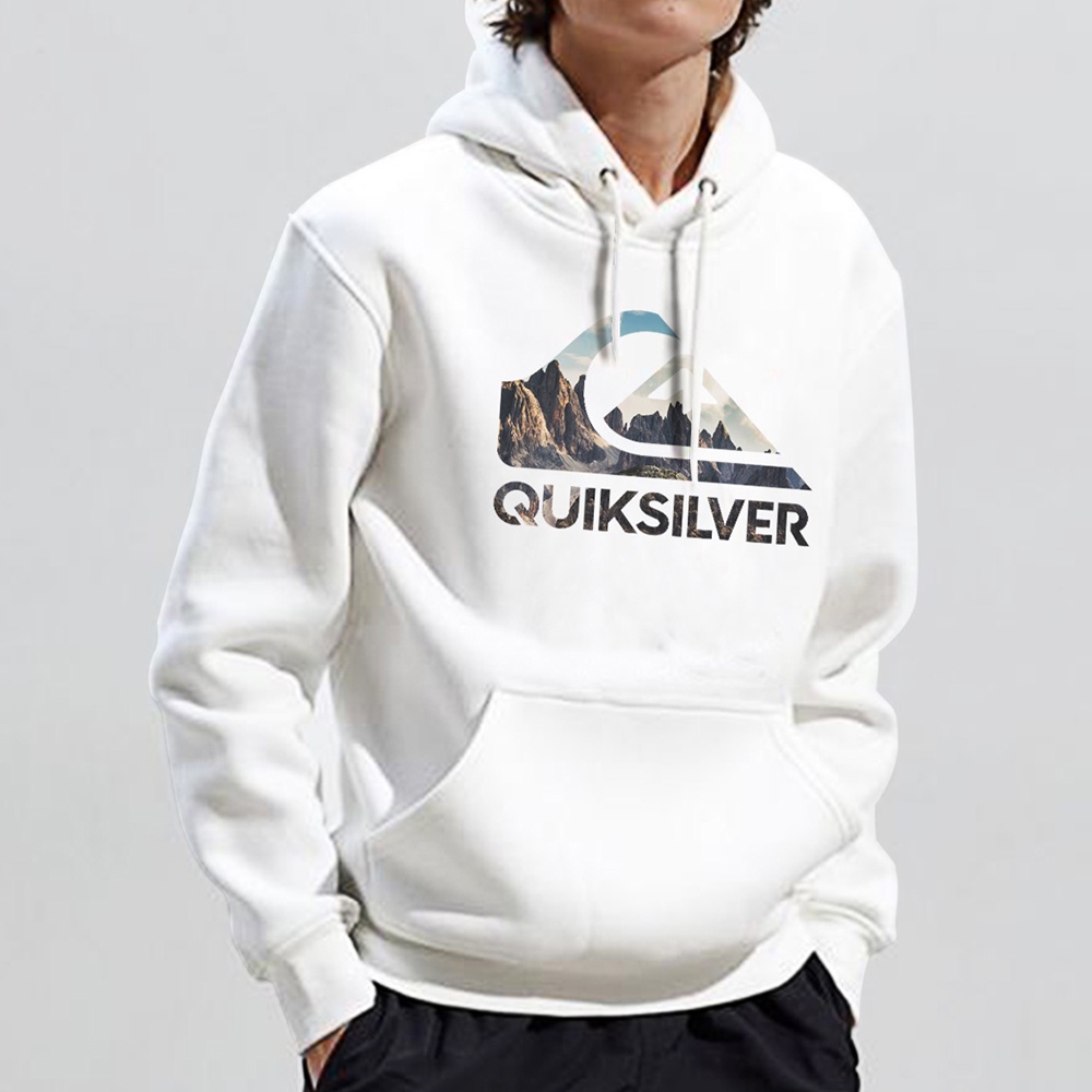 Dabo apparel - surf sweater hoodie jaket crewneck jumper pria wanita Quicksilver mountain Sablon DTF
