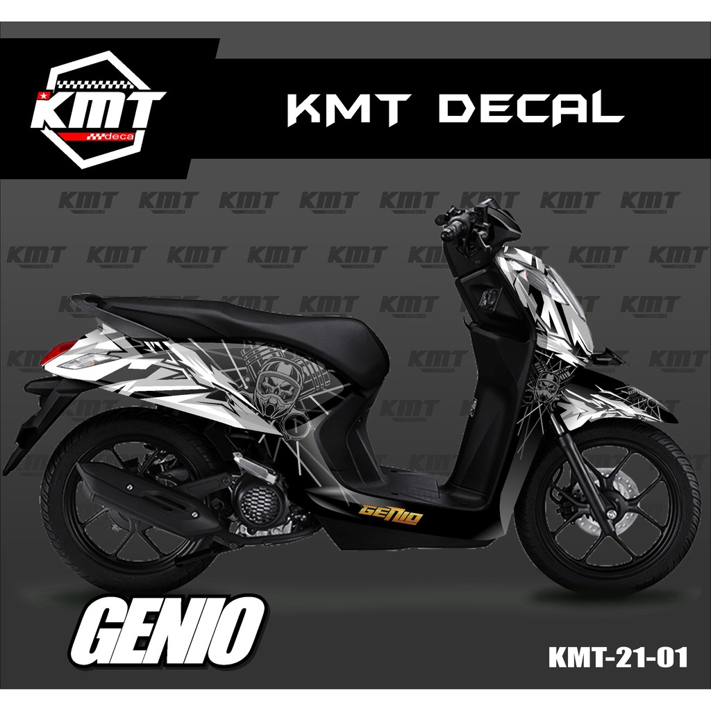 STICKER DECAL FULL HONDA GENIO DESAIN KMT -01