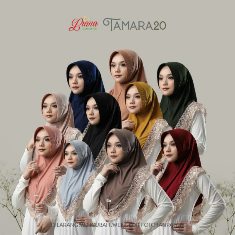 HIJAB DAILY TAMARA 20 BY LIANA