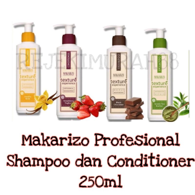 Makarizo Professional Texture Experience Shampoo / Conditioner 250ML