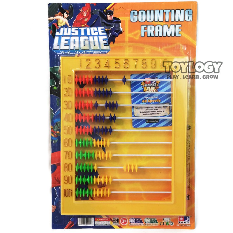 Mainan Edukasi Anak Sempoa Alat Hitung Counting Frame Mainan Edukasi Anak Sempoa Alat Hitung Counting Frame