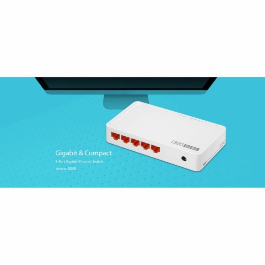 TOTOLINK S505G 5-PORT GIGABIT DEKSTOP SWITCH