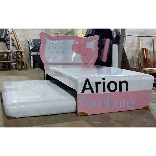 Kasur Bed Dorong 2in1 + Divan Sandaran