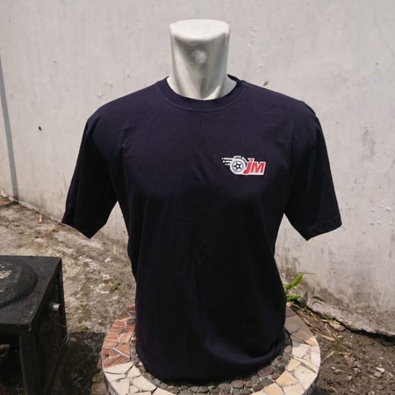 kaos combed 30 sablon custom satuan atau grosir