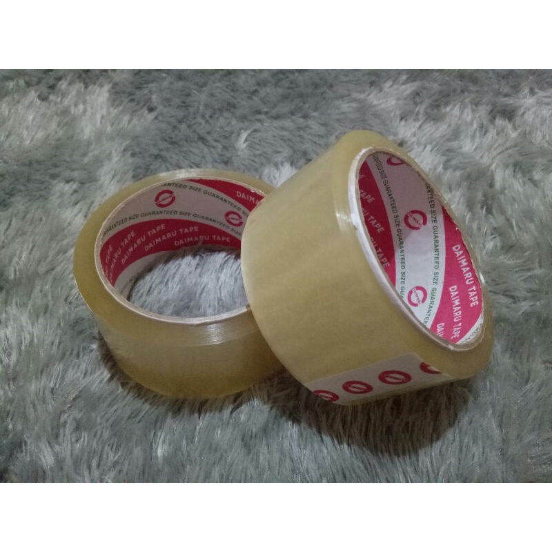 

Lakban bening solasi daimaru 2 inch