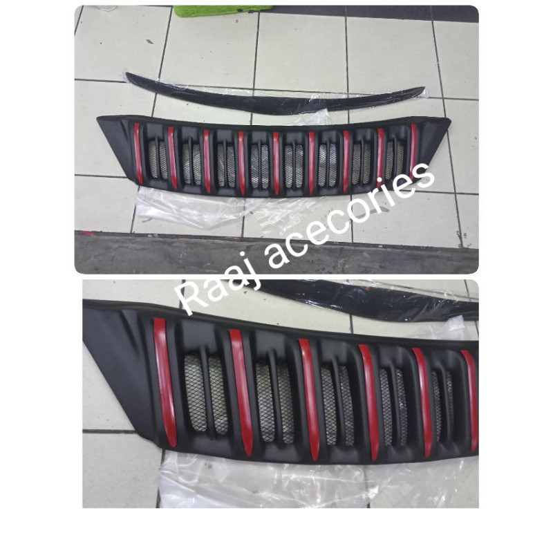 GRILL INNOVA model Apollo hitam dopp Lis merah 2005-2006