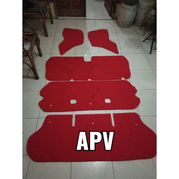 Karpet Mobil APV ARENA APV LUXURY mie bihun TEBAL 100% PRESISI