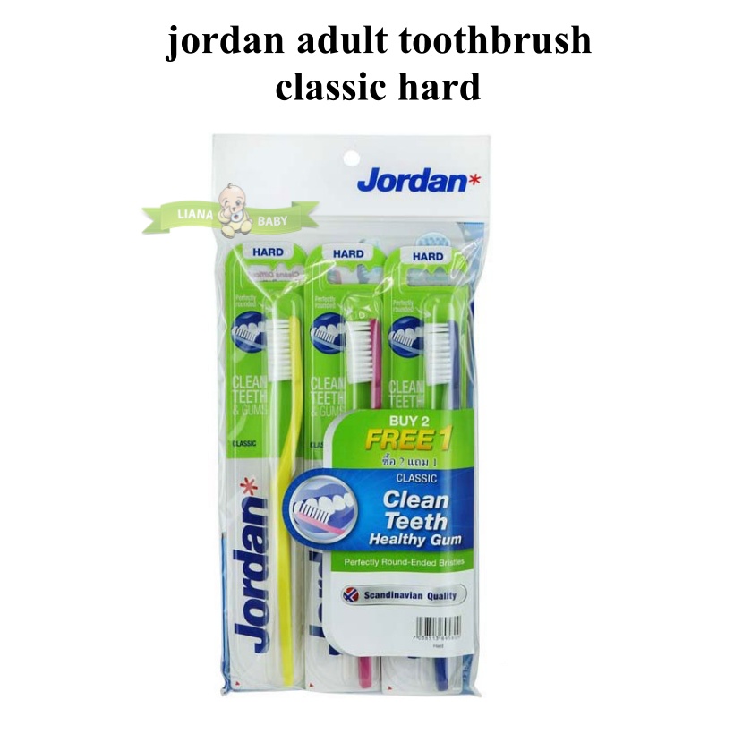 PERA624 JORDAN ADULT TOOTBRUSH CLASSIC SIKAT GIGI DEWASA