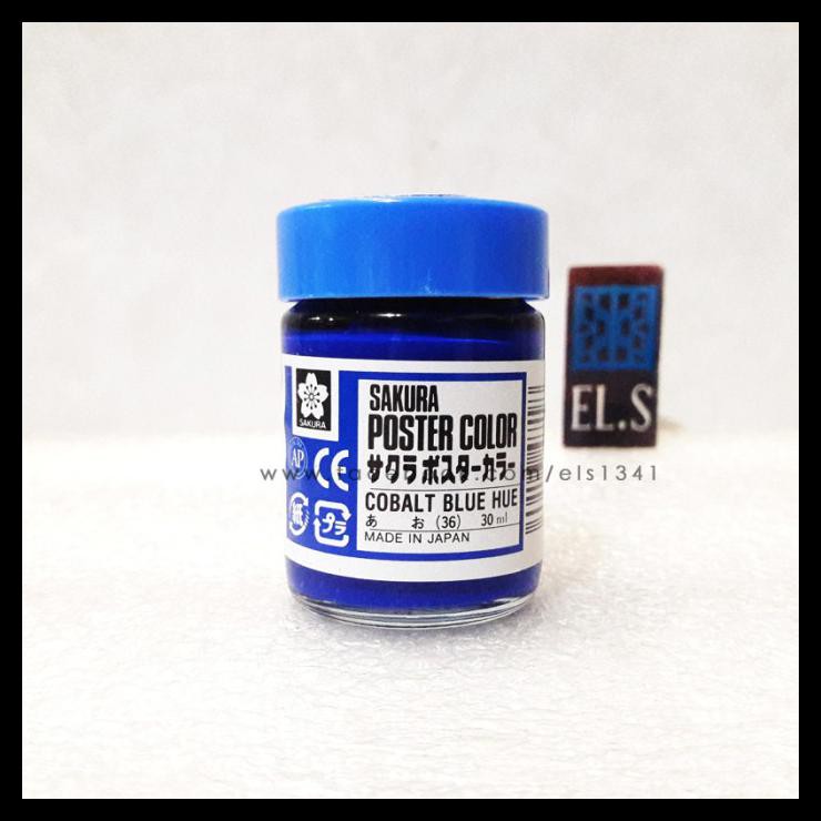 

Ready Sakura Poster Color 30Ml Cobalt Blue Hue (Cat Poster)