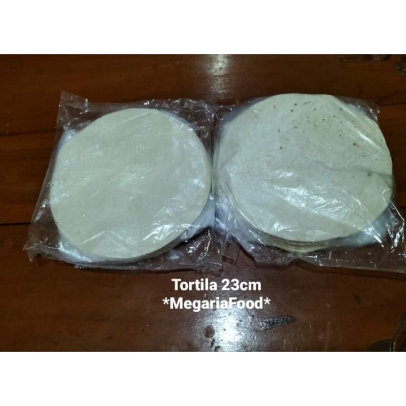 

Tortila Kulit Kebab 23cm isi 20 Lembar Tortila Enak Crispy