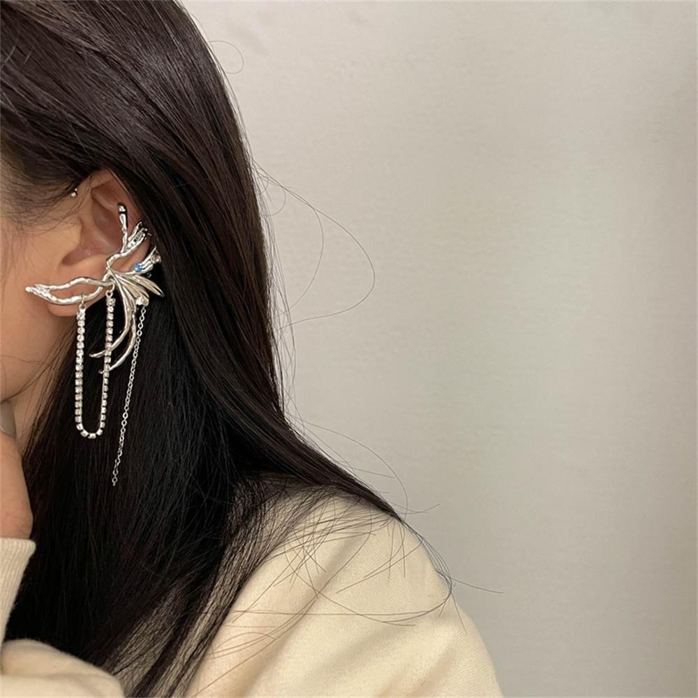 Lily Ear Wrap Pesta Wanita Pria Tanpa Tindik Anting Tragus