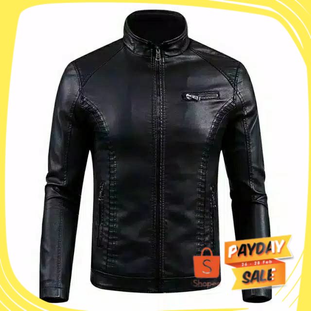 kuning hijau tosca army loreng tni polri / (NEW TREN) Jaket Kulit Mondy AJ /Bigsize/Size S M L XL 2X