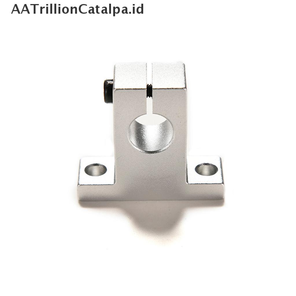 (AATrillionCatalpa) 2pcs SK12 Bearing 12mm Bahan Aluminum CNC Untuk Rel Linear