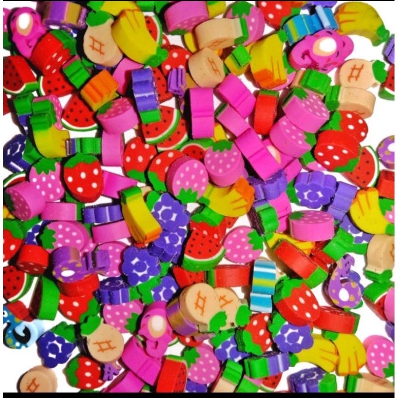

50ps penghapus karakter lucu murah satuan / souvenir anak / penghapus murah