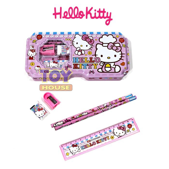 

Paket Alat Tulis - Paket Puzzle Anak - Paket Ujian Kotak Pensil Hello Kitty No. 9527 - Paket Alat