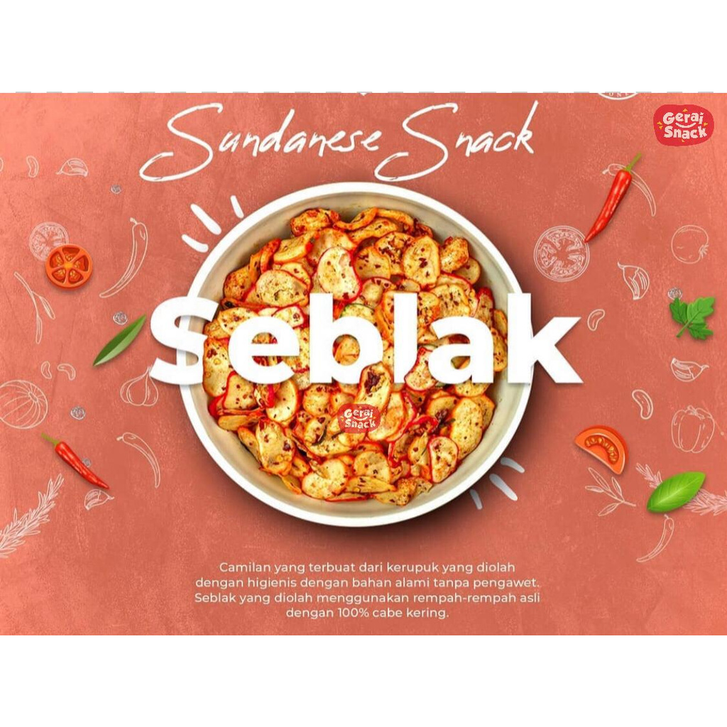 Boboko Snack - Cemilan Seblak Bantat Pedas All Varian Extrra Daun Jeruk Khas Jawa Barat