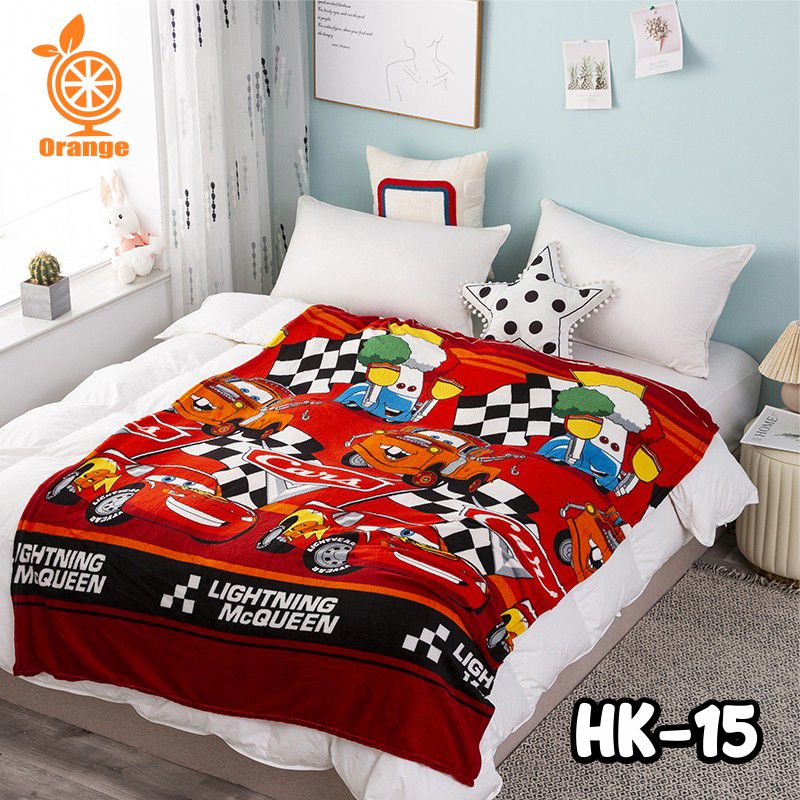 Selimut Bulu Karakter Selimut Motif Karakter Selimut Anak Selimut Dewasa Selimut Tebal 150X200Cm WFS