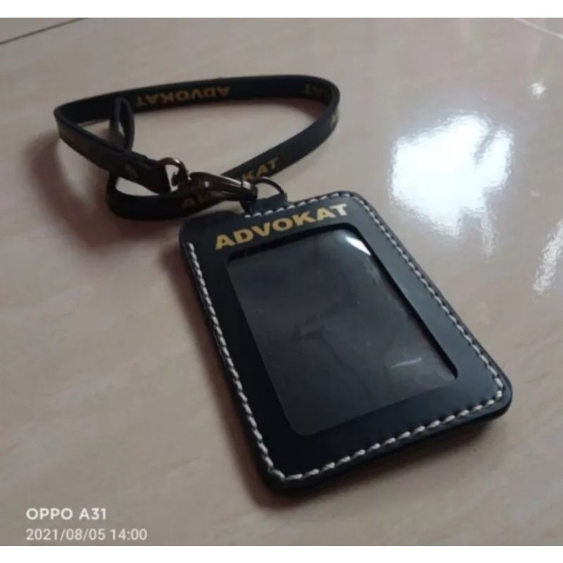 

Kalung ID Card Name Tag ADVOKAT Hitam
