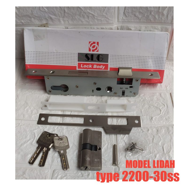 Body Kunci Aluminium SLG 2206-30SS Dan 2200-30ss / Body Pelor - Body Kunci