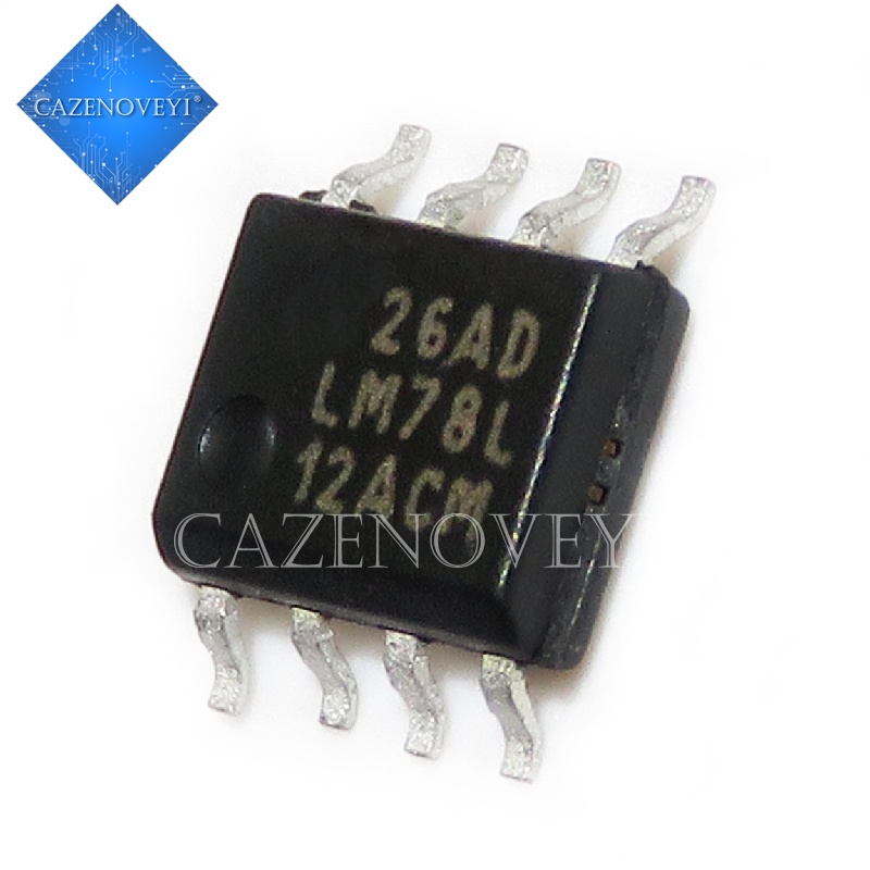 10pcs Ic 78l12a 78l12 79l12a 79l12 Lm78L12Acm Sop-8