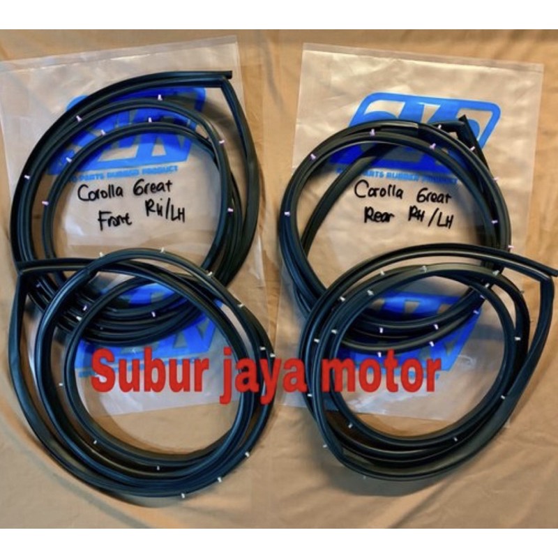 Karet Pintu Mobil - Great Corolla / AE101