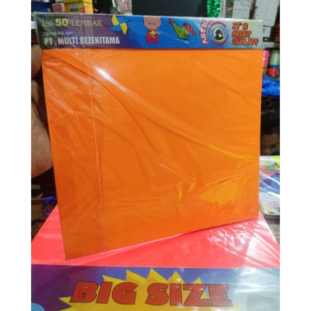 

Kertas Orami Asturo 30cm x 30cm (isi 50 lembar)