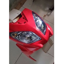 Tameng/cover Body depan BEAT NEW 2017 2018, Custom mata 2 reflektor nouvo z