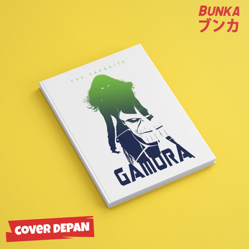 

Notebook Marvel Character Gamora Hardcover A5 Buku Tulis Catatan Note Agenda Planner Jurnal