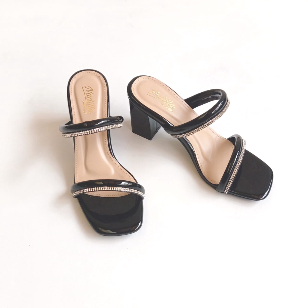 Sandal Heels Nadilla(8865) Sandal Wanita Kekinian Pesta Hak Tahu