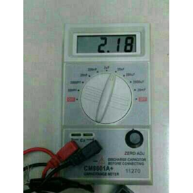 MULTI TESTER CAPASITOR CM8601A+DIGITAL