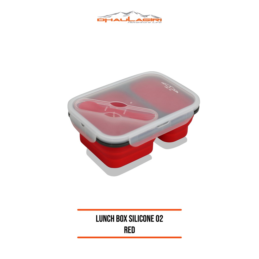 Lunch Box DH 02 Dhaulagiri Tempat Makan Silicon Travelling Outdoor Camping