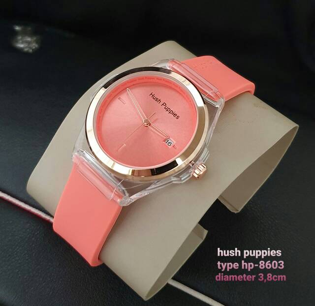 Jam tangan wanita Hush Puppies rubber tanggal aktif