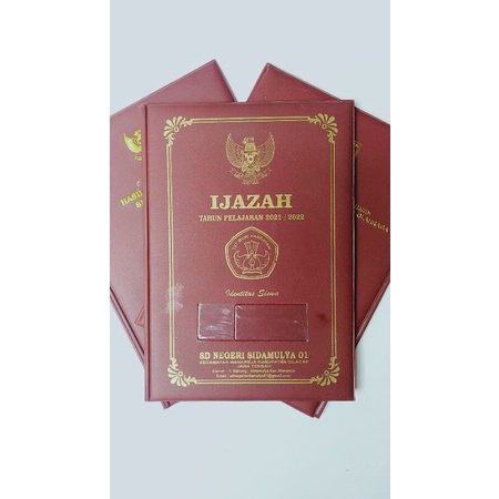 

map rapot & map ijazah umum embos