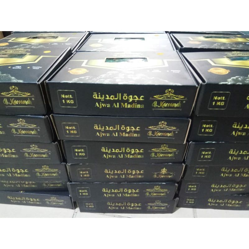 

Kurma AJWA 1KG / Kurma Nabi Asli Original Madinah