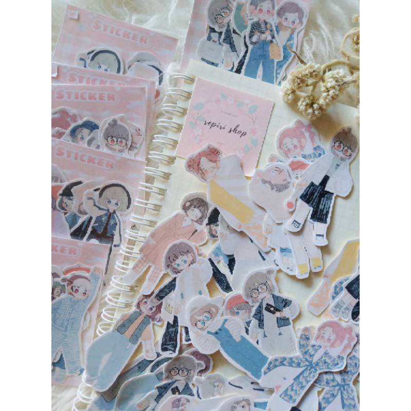 

CHIBI CHARACTER STICKER | STICKER DIE CUT