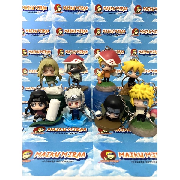 Figure Keychain / Gantungan Kunci anime naruto Hokage Chibi