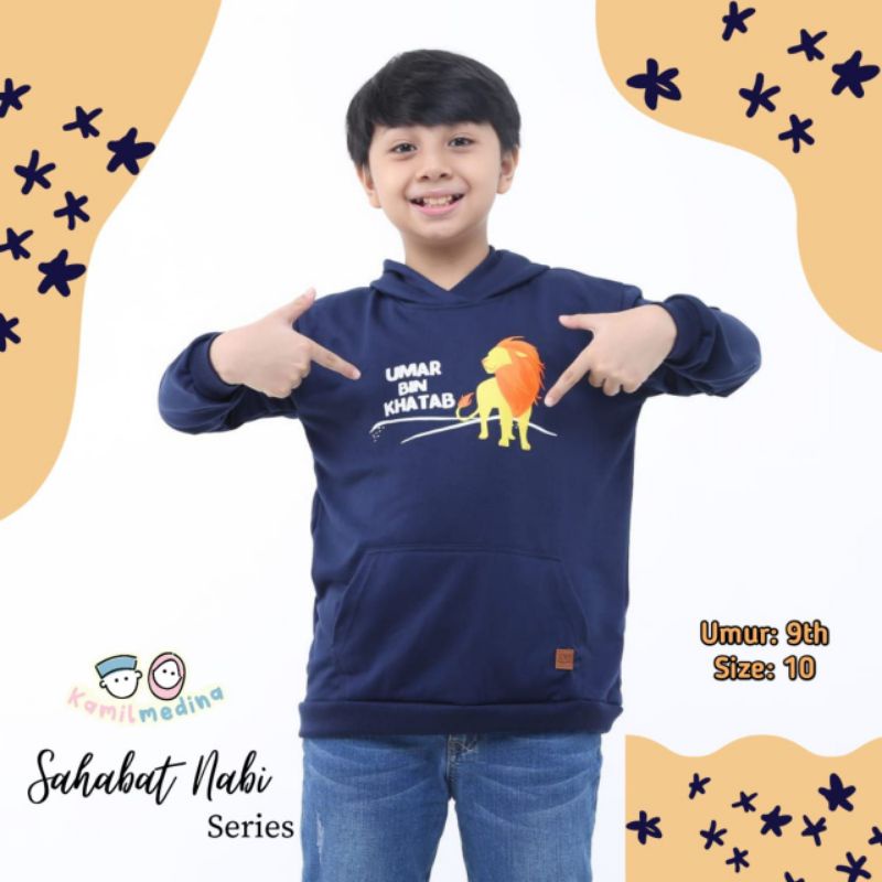 SWEATER HOODIE SERIES by Kamil Medina Size : 6-14T