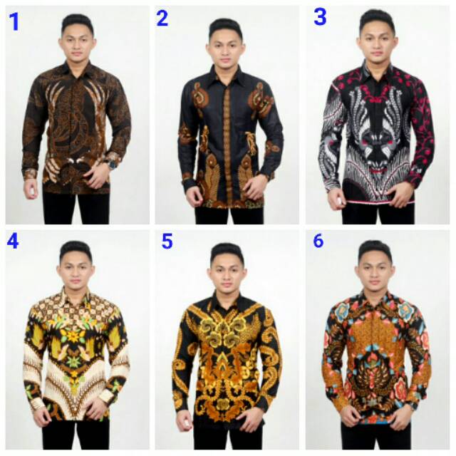 KEMEJA BATIK LENGAN PANJANG